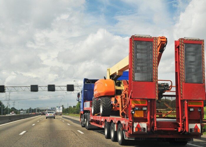 Transporte de carga pesada en chile
